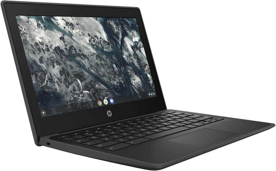 HP Chromebook 11 G9 29,5 cm (11.6"") Touchscreen HD Intel® Celeron® N5100 4 GB LPDDR4x-SDRAM 32 GB eMMC Wi-Fi 6 (802.11ax) ChromeOS Zwart