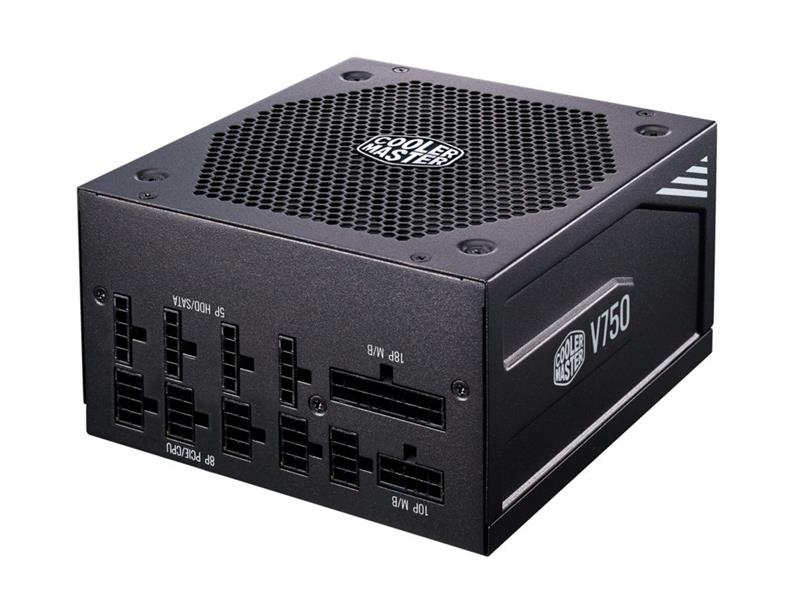 Cooler Master V750 Gold-v2 PSU ATX 750W Modular 90% silent 135mm Black
