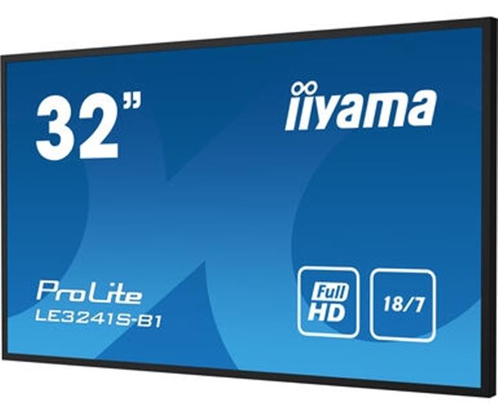 iiyama LE3241S-B1 beeldkrant Digitale signage flatscreen 80 cm (31.5"") 350 cd/m² Full HD Zwart 18/7