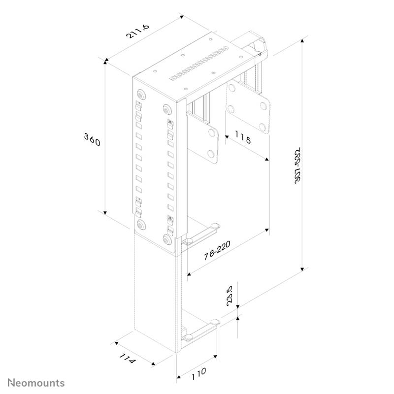 Newstar PC bureausteun