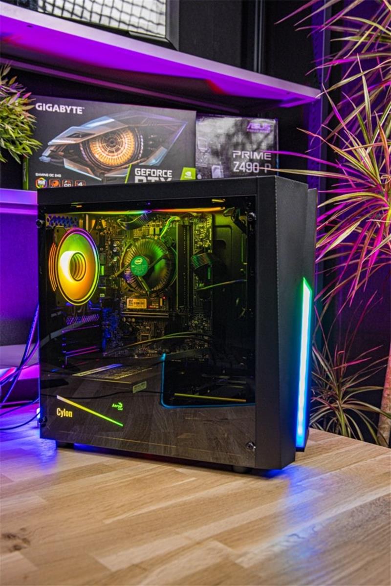 DESK. RGB GOLD 6450 4.1GHZ / 8GB RGB / 512GB 4 X ARGB 120M / W11 REFURBISHED