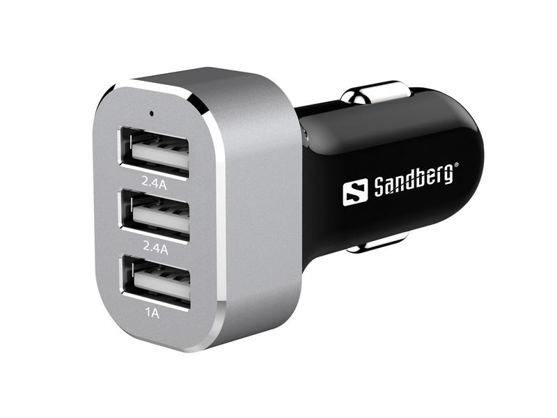 Sandberg Multi Car Charger 3xUSB