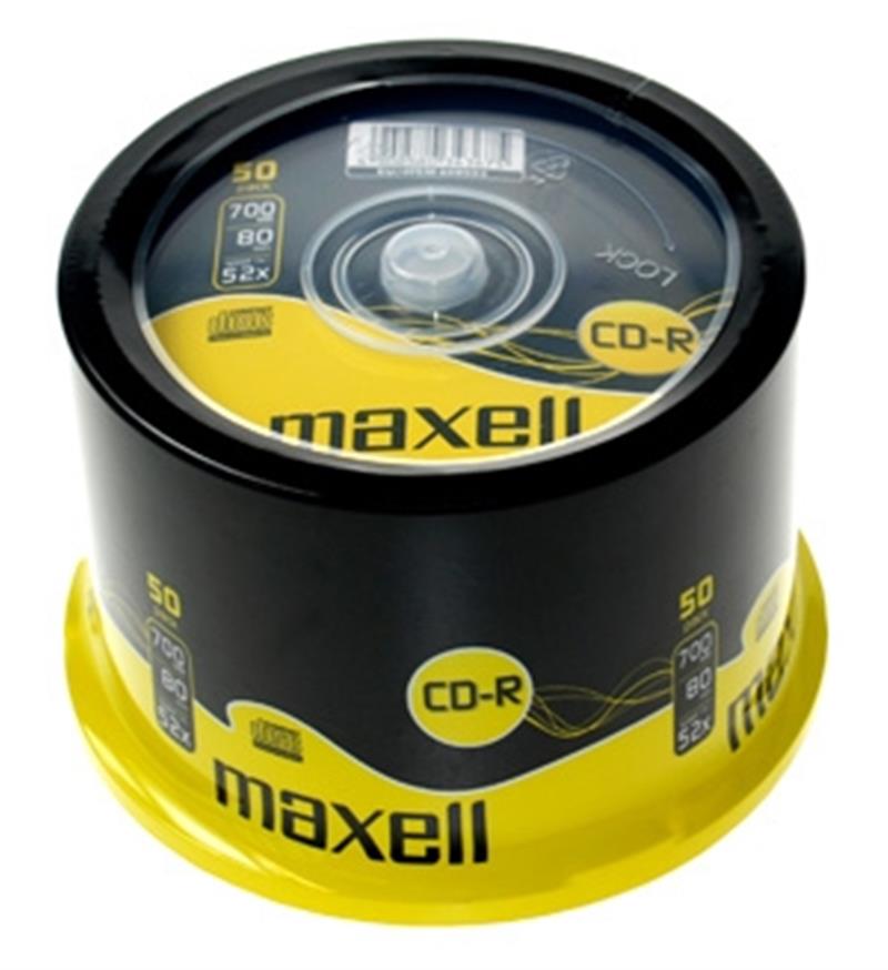 MAXELL CD-R 700MB 52X CAKE*50 628523 01 CN multipack