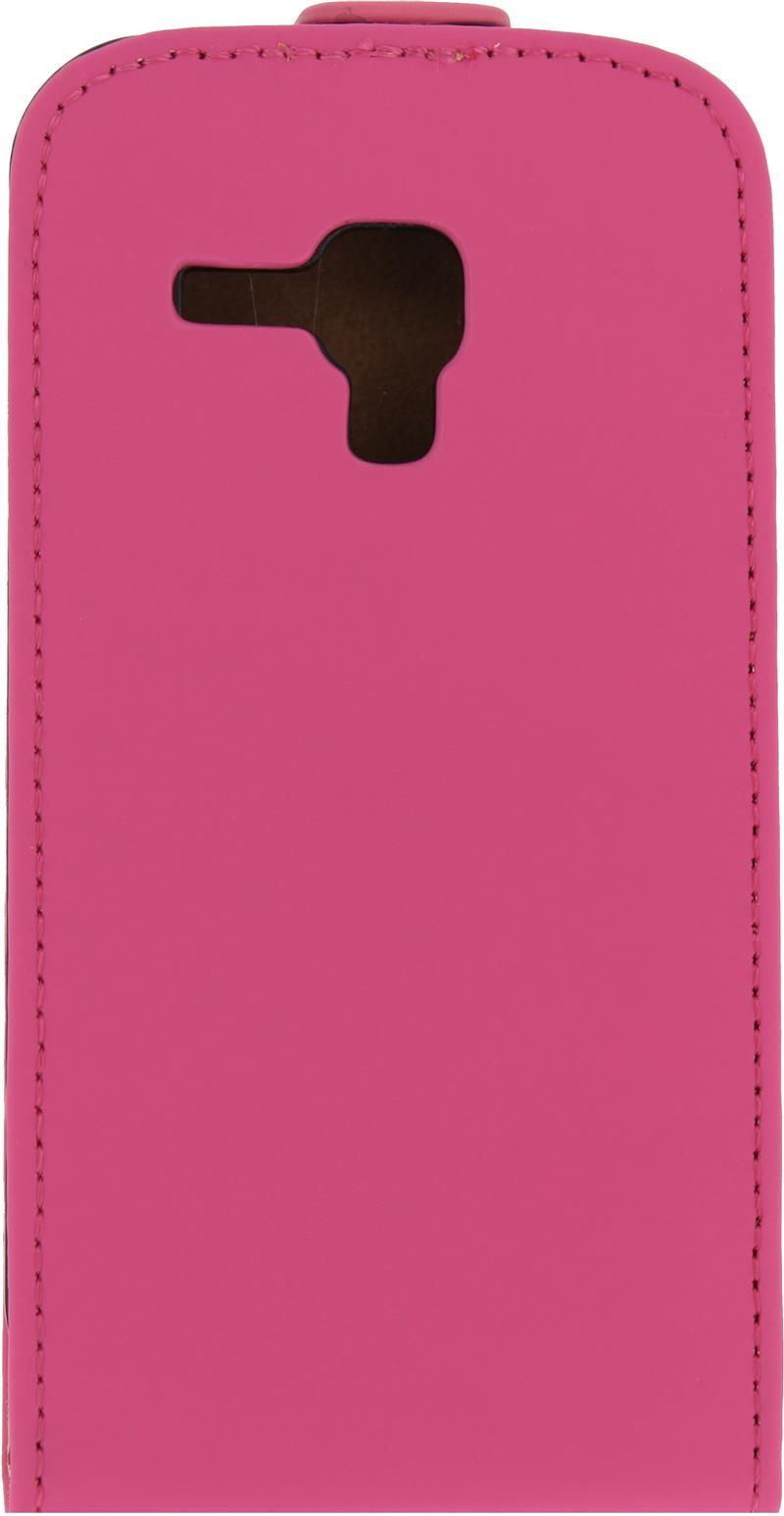 Mobilize Ultra Slim Flip Case  Samsung Galaxy Trend S7560 Trend Plus S7580 Fuchsia