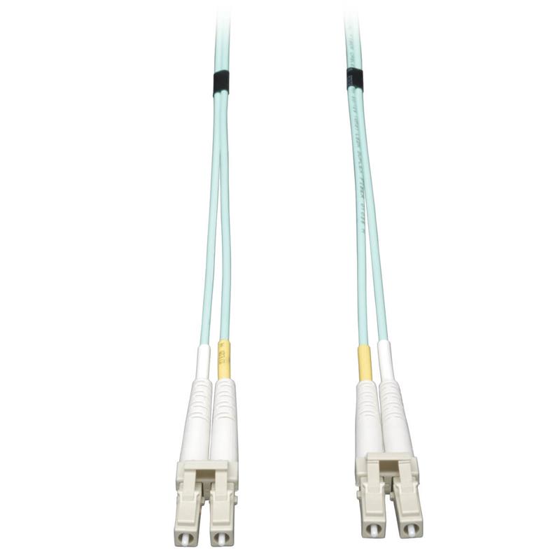 Tripp Lite N820-01M Glasvezel kabel 1 m LC OM3 Blauw