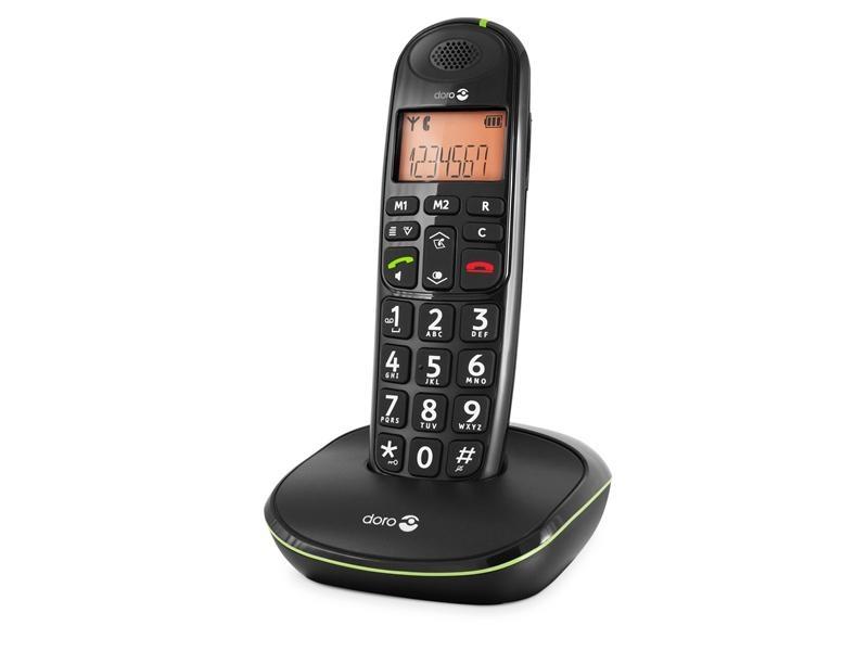 Doro PhoneEasy 100w Dect Black