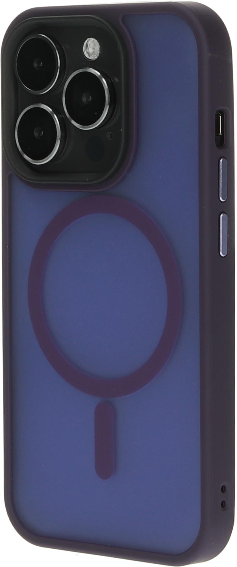 Mobiparts Hardcover Apple iPhone 15 Pro Satin Purple (Magsafe Compatible)