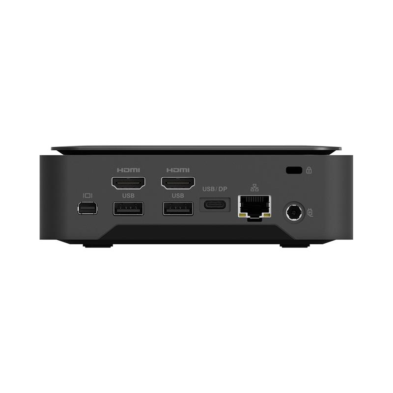 Gigabyte GB-BEI3-1220 PC/workstation barebone Zwart Ingebouwde luidsprekers i3-1220P 1,8 GHz