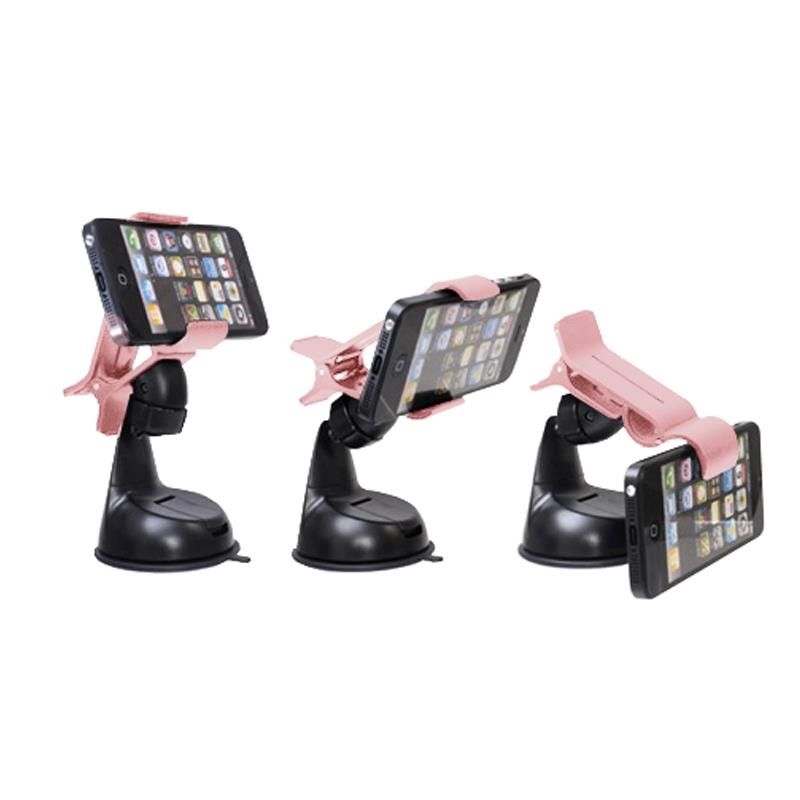 OMEGA UNIVERSAL SMARTPHONE CAR HOLDER AVOCADO BLACK PINK