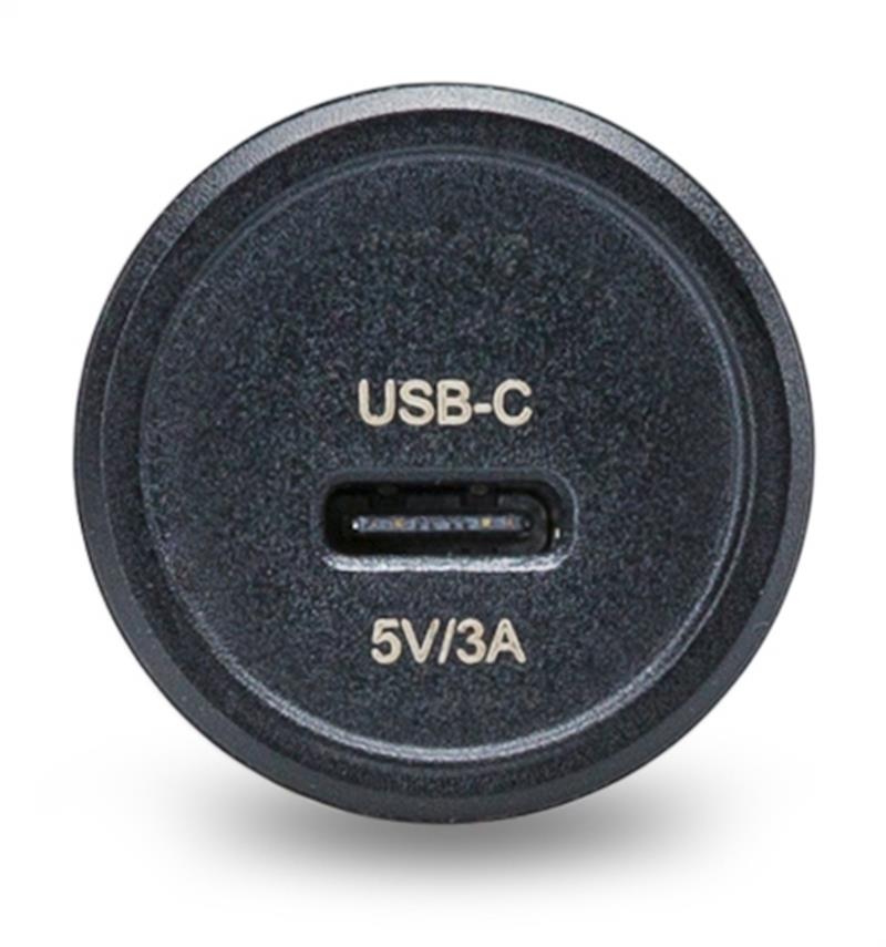 Mobilize Car Charger USB-C 15W Black
