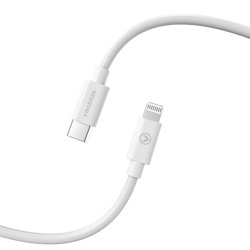 Mobilize Cable USB-C to Apple MFi Lightning 1m 60W White