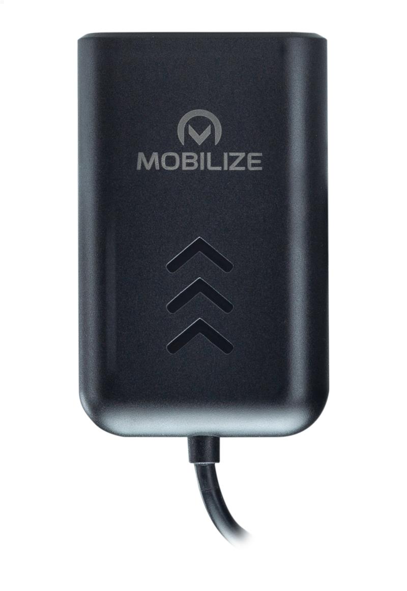 Mobilize Car Charger 3x USB Front and Back Seat 42W Black