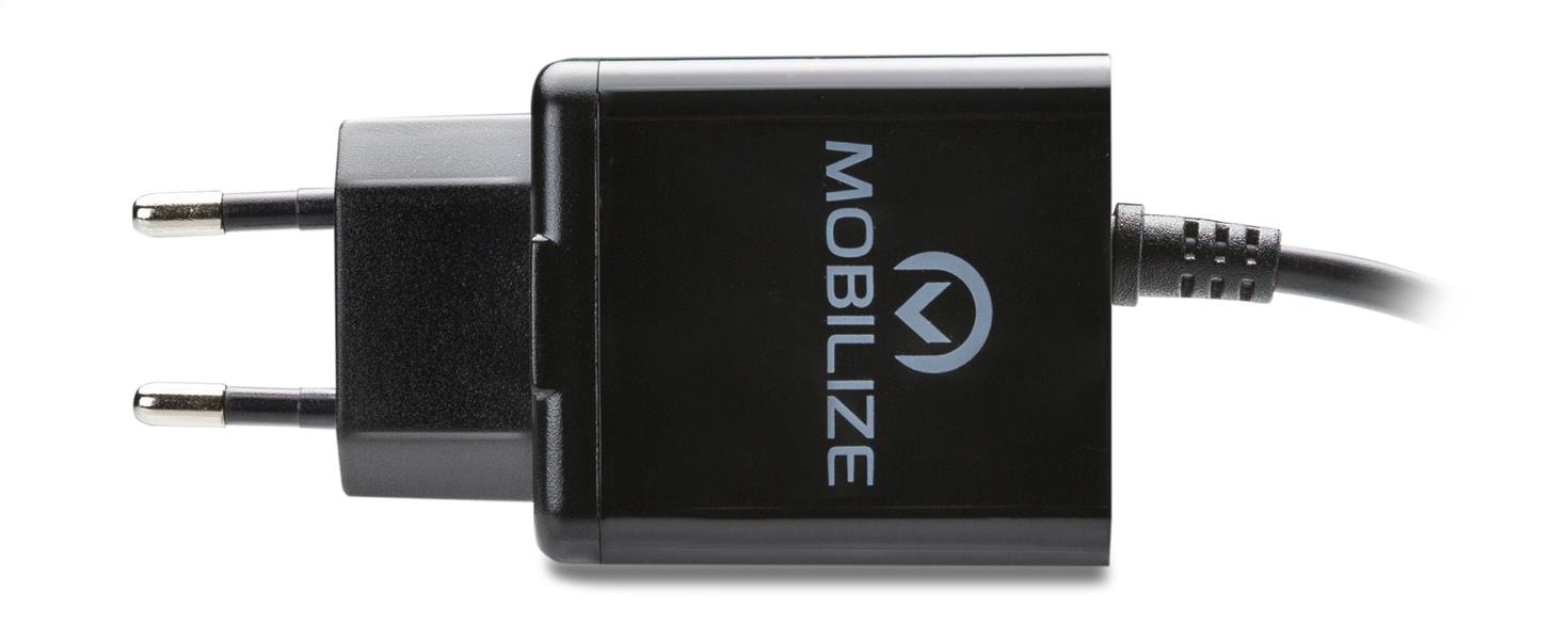 Mobilize Wall Charger Micro USB 12W 1m Black