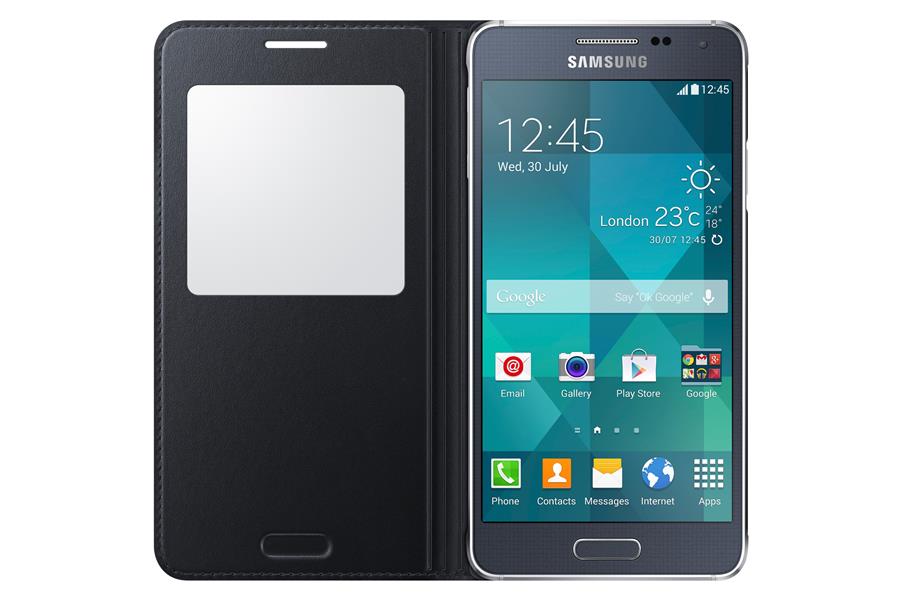 Samsung EF-CG850B mobiele telefoon behuizingen Flip case Goud