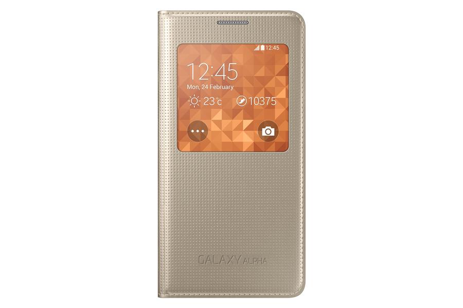 Samsung EF-CG850B mobiele telefoon behuizingen Flip case Goud