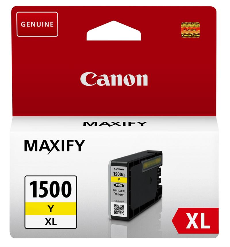 Canon PGI-1500XL Y Origineel Geel 1 stuk(s)