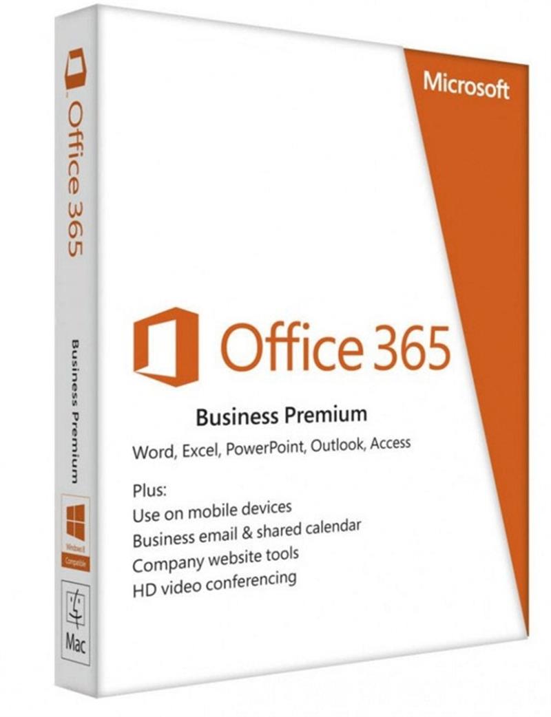 Microsoft Office 365 Business Premium 1 user per jaar auto renew