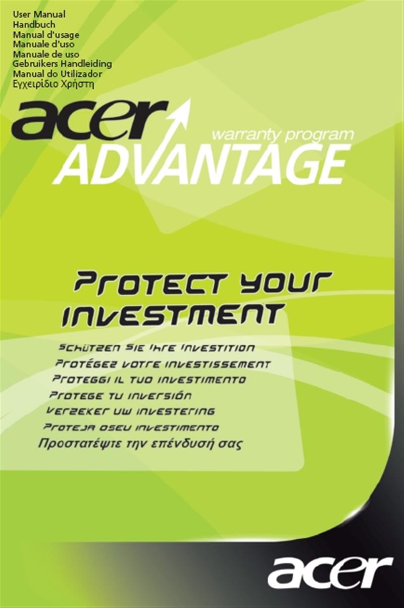 Acer SV.WNBAP.A11 garantie- en supportuitbreiding