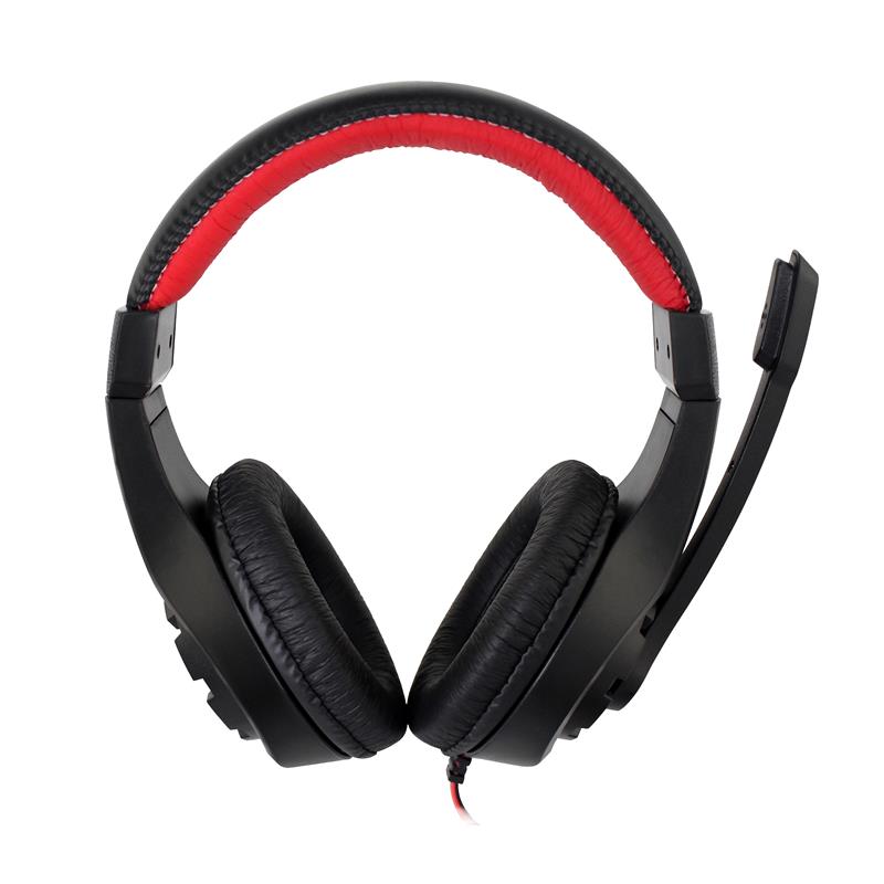 Gembird Gaming headset met microfoon grote comfortabele oorkussens en verstelbare hoofdband 20 - 20000 Hz 2 meter