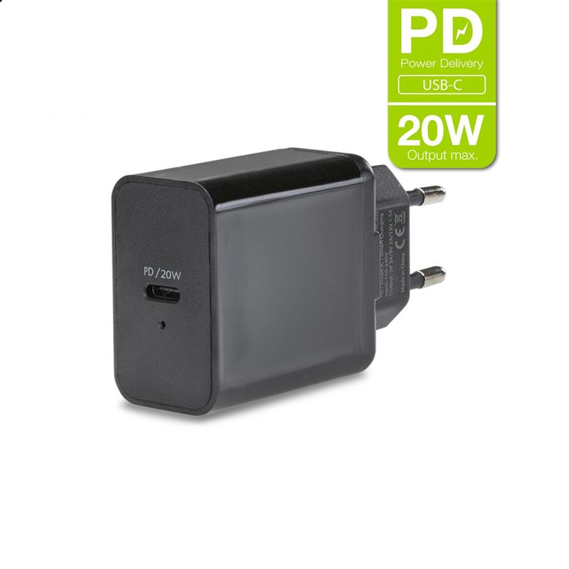 Mobilize Wall Charger USB-C PD 20W Black