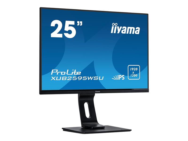 iiyama ProLite XUB2595WSU-B1 LED display 63,5 cm (25"") 1920 x 1200 Pixels WUXGA Flat Mat Zwart