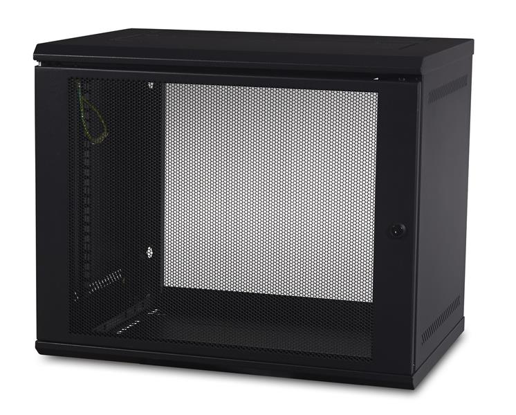 APC AR109 NetShelter WX 9U/HE, 19inch Wandpatchkast, Geschikt voor muurbevestiging, 400MM diep, Ongemonteerd