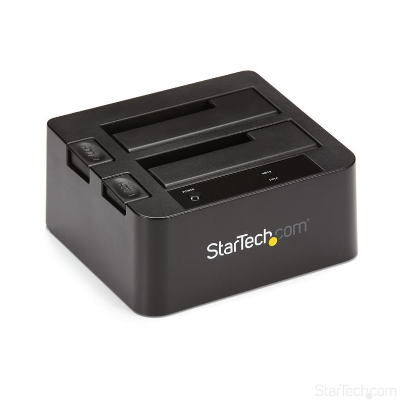 StarTech.com USB 3.1 (10bps) dubbel harddisk docking station voor 2,5 en/of 3,5"" SATA SSD/HDD