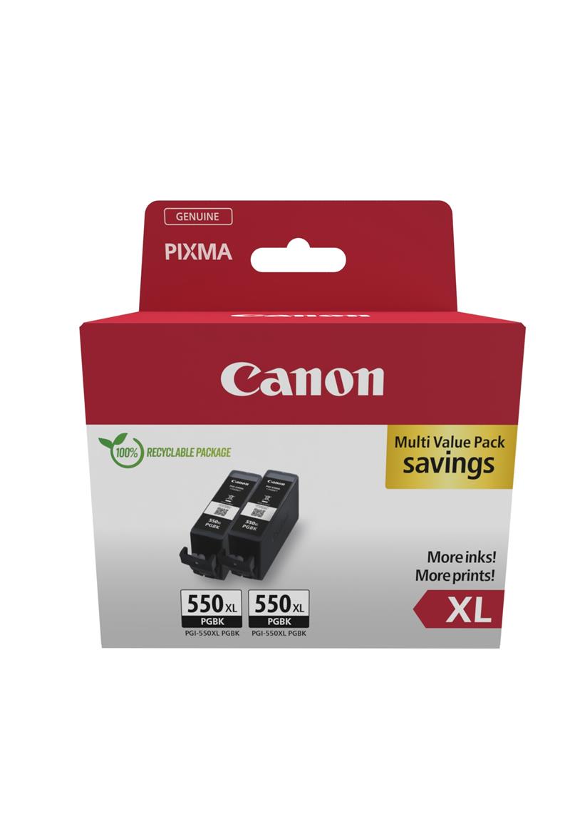 CANON PGI-550XL Ink Cartridge Twinpack