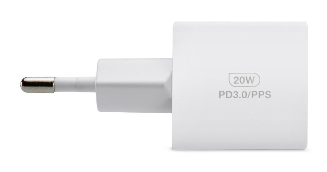 Mobilize Wall Charger USB-C 20W with PD PPS White