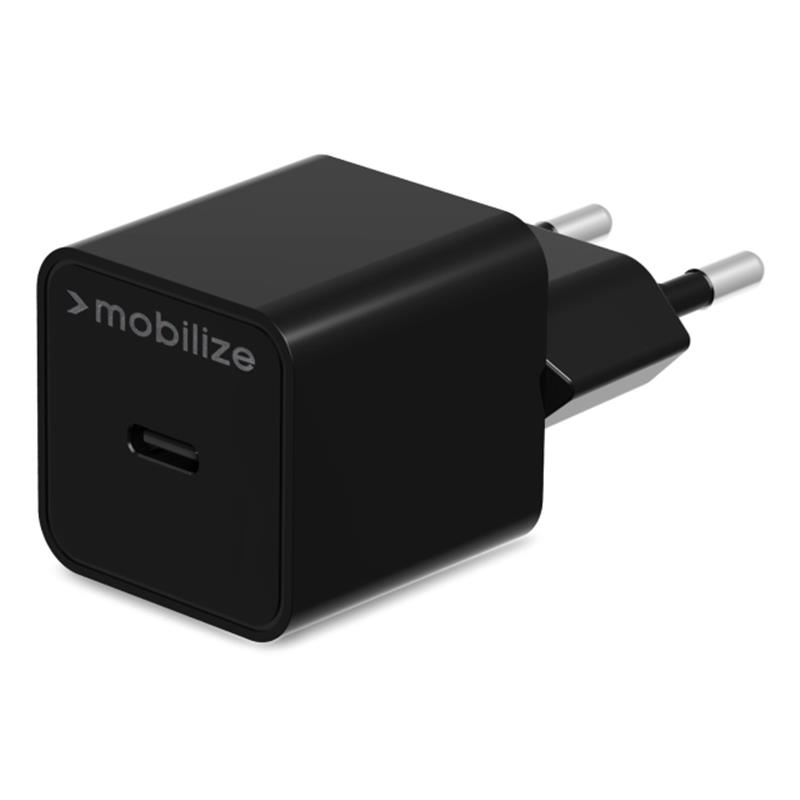 Mobilize Wall Charger USB-C 20W with PD PPS Black