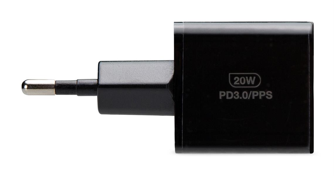 Mobilize Wall Charger USB-C 20W with PD PPS Black