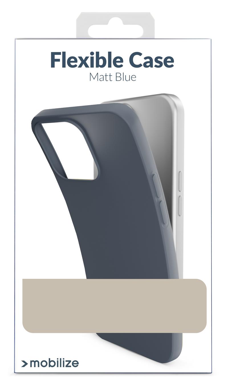 Mobilize Rubber Gelly Case Samsung Galaxy A53 5G Matt Blue