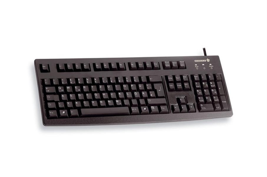 CHERRY G83-6104 toetsenbord USB QWERTY Amerikaans Engels Zwart