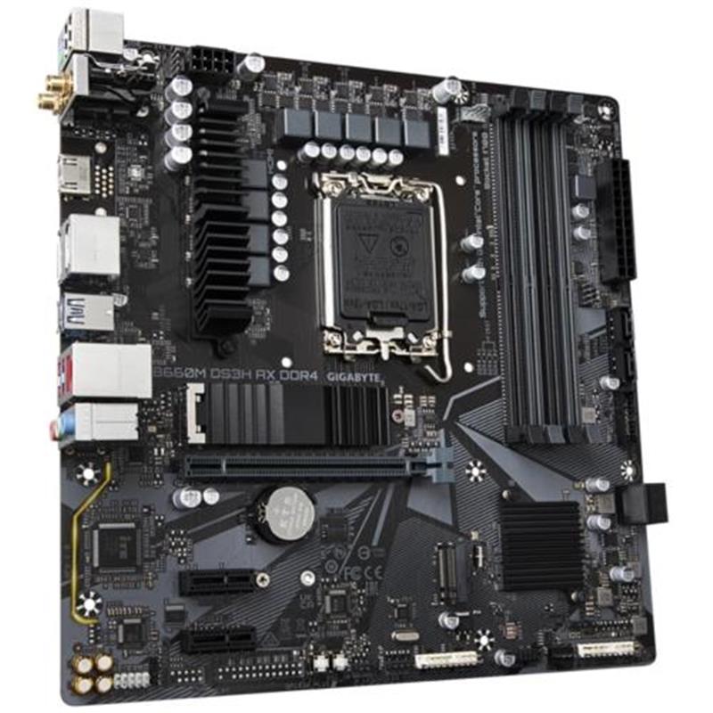 Gigabyte B660M DS3H AX DDR4 moederbord Intel B660 LGA 1700 micro ATX