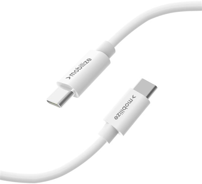Mobilize Cable USB-C to USB-C 1m 100W White
