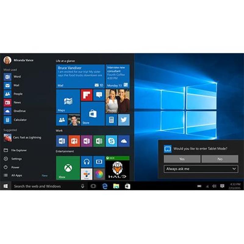 Microsoft Windows 10 Home 1 licentie(s)