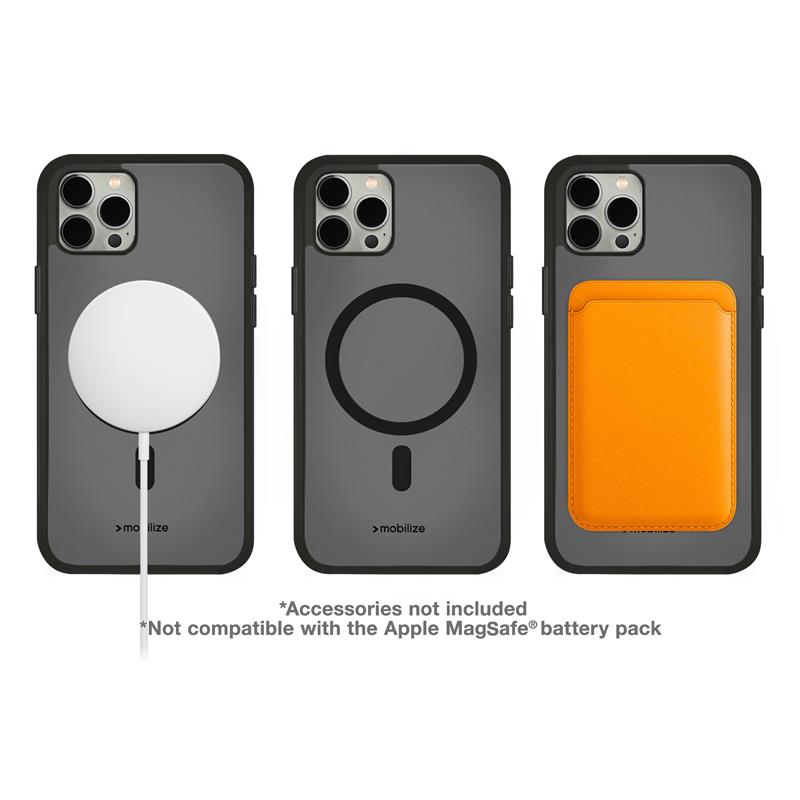 Mobilize MagSafe Compatible Hybrid Case Apple iPhone 15 Black