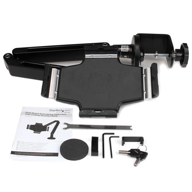 StarTech.com Tablet houder met scharnierarm voor iPad of Android bureau monteerbaar