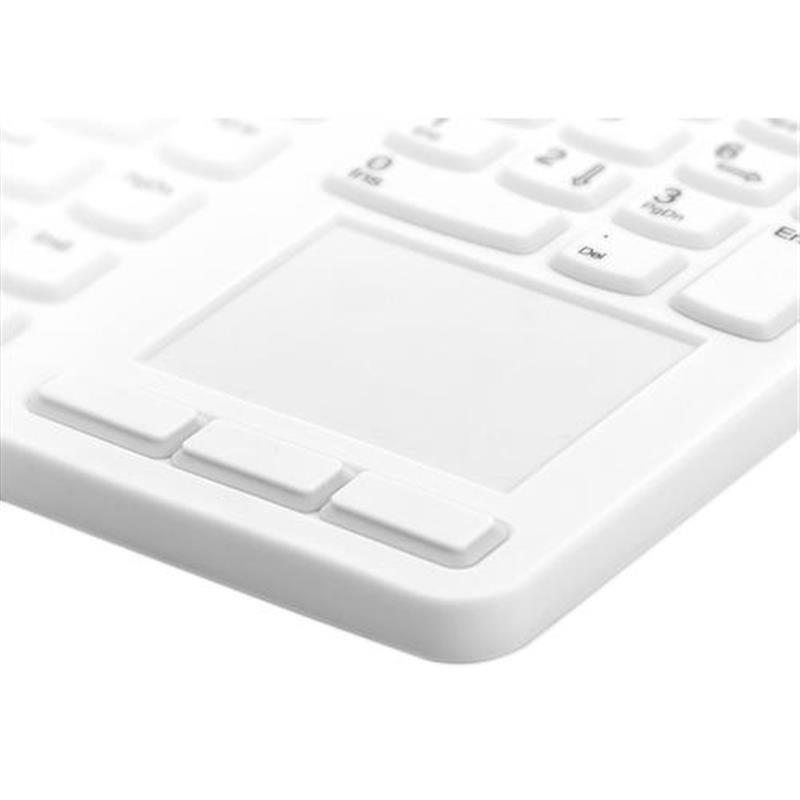 Man Machine Really Cool Touch toetsenbord USB QWERTY US International Wit