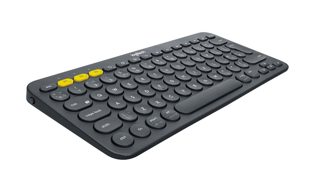 Logitech K380 Multi-Device toetsenbord Bluetooth QWERTY Spaans Grijs