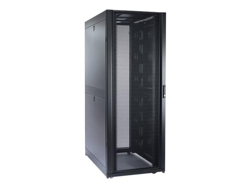 APC NetShelter SX 48U 750mm(b) x 1200mm(d) 19"" IT rack, behuizing met zijpanelen, zwart