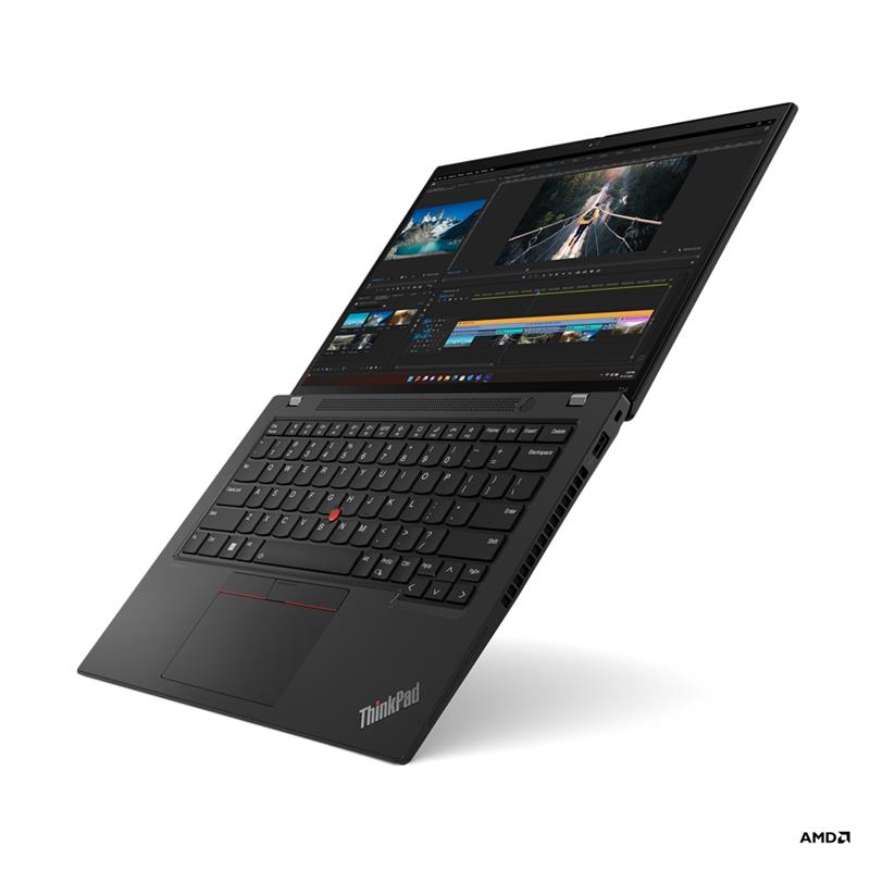 Lenovo ThinkPad T14 Laptop 35,6 cm (14"") WUXGA AMD Ryzen™ 7 PRO 7840U 16 GB LPDDR5x-SDRAM 512 GB SSD Wi-Fi 6E (802.11ax) Windows 11 Pro Zwart