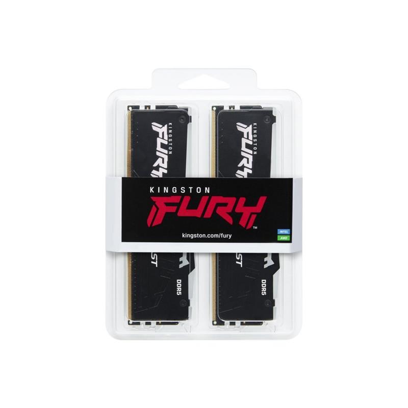 Kingston Technology FURY 32GB 5200MT s DDR5 CL40 DIMM Kit van 2 Beast RGB