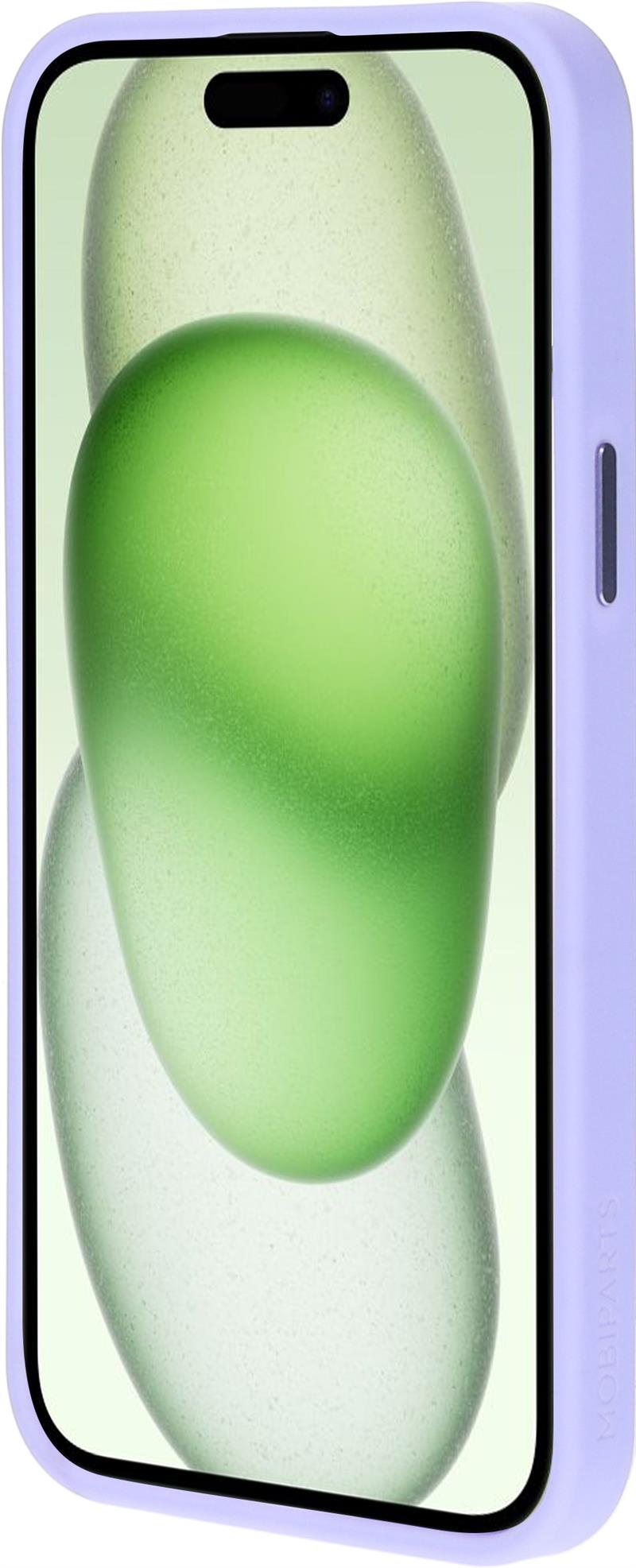 Mobiparts Hardcover Apple iPhone 15 Plus Satin Lila (Magsafe Compatible)