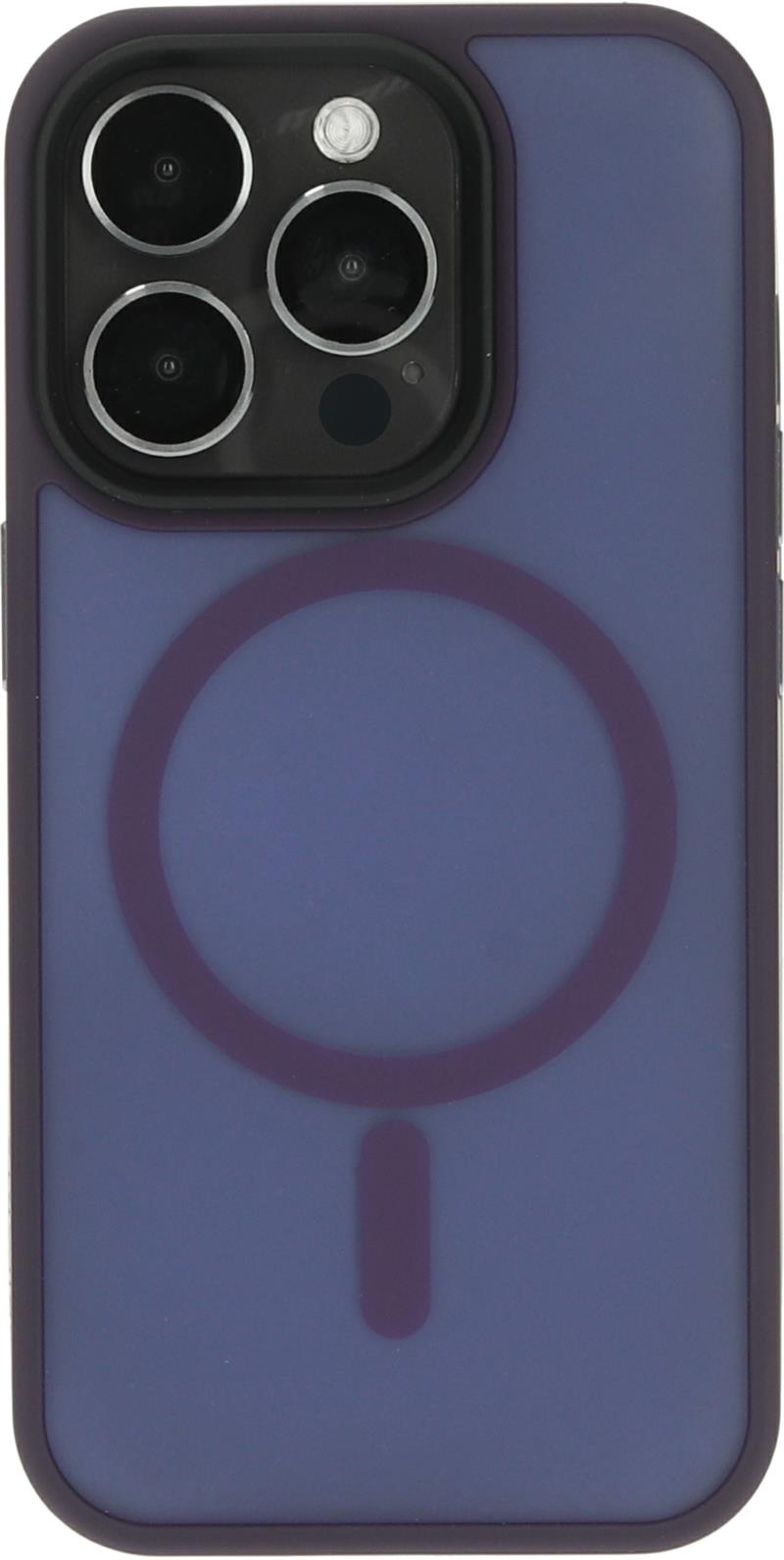 Mobiparts Hardcover Apple iPhone 15 Pro Satin Purple (Magsafe Compatible)