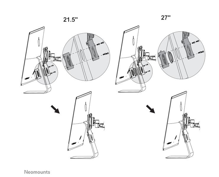 Newstar Apple iMac VESA-adapter