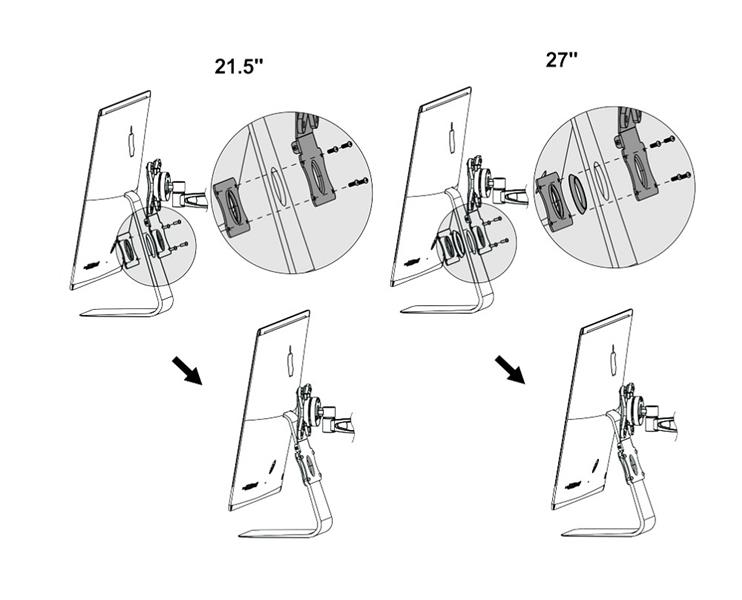 Newstar Apple iMac VESA-adapter