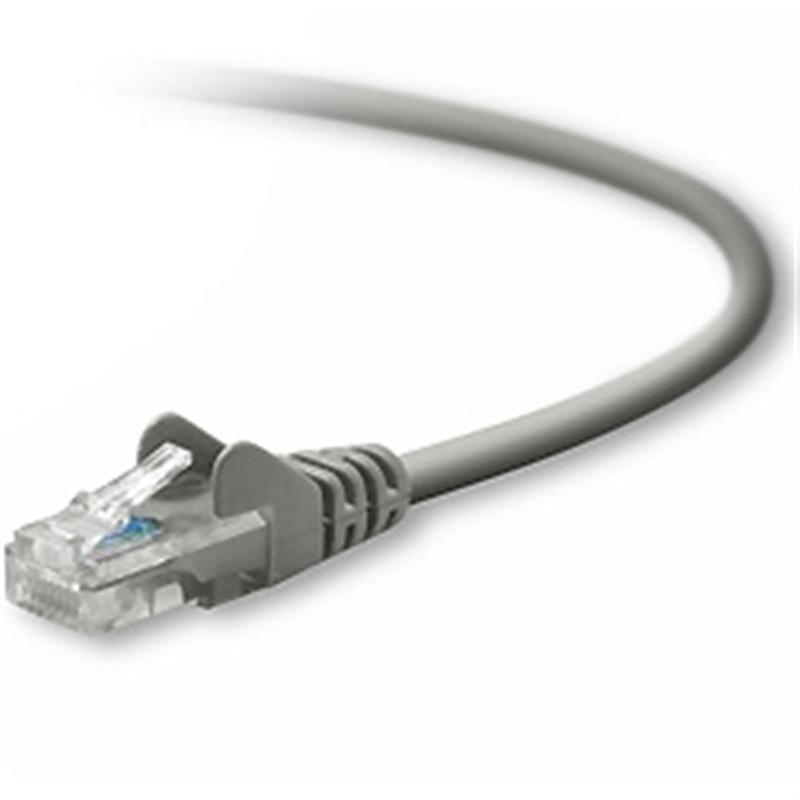 Belkin CAT5e Patch Cable Snagless Molded netwerkkabel Grijs 30 m