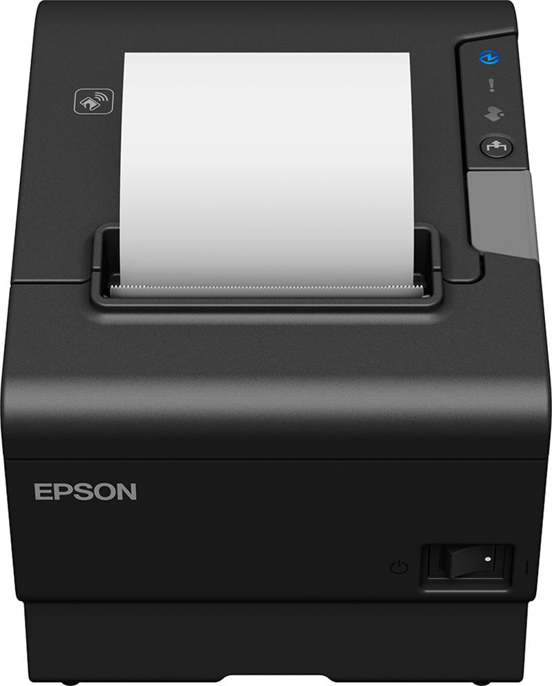Epson TM-T88VI (112): Serial, USB, Ethernet, Buzzer, PS, Black, EU