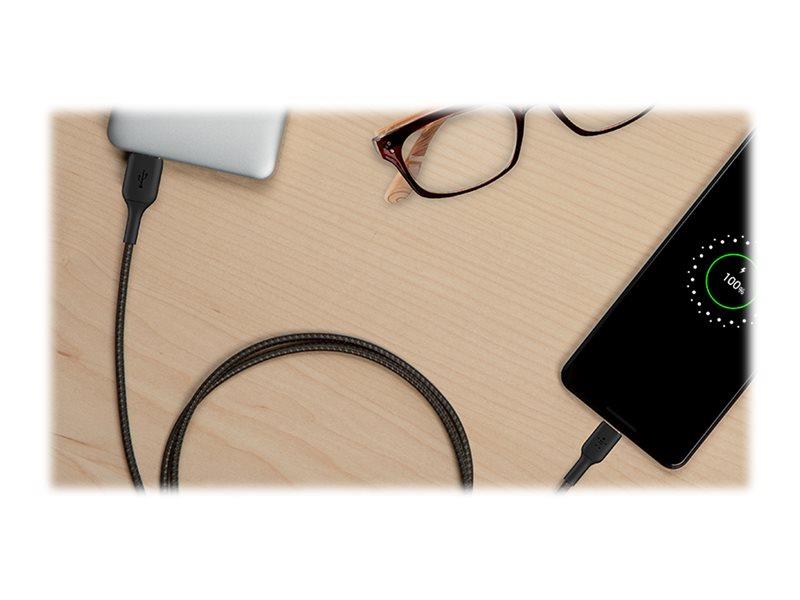 Belkin CAB002BT2MBK USB-kabel 2 m USB A USB C Zwart